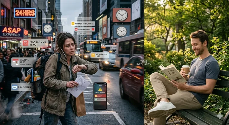 El tiempo como privilegio: desigualdad y vida cotidiana en la sociedad contemporánea